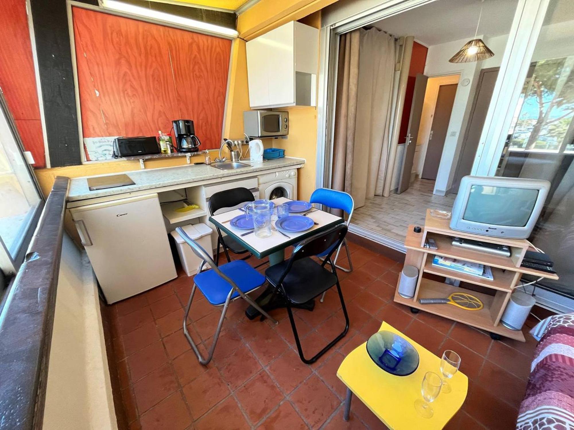 Studio Naturiste Avec Parking Au Cap D'Agde, Proche Plage - Fr-1-249A-15 Exterior foto